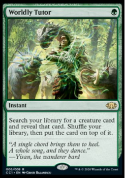 Worldly Tutor (FOIL) single card from Magic the Gathering