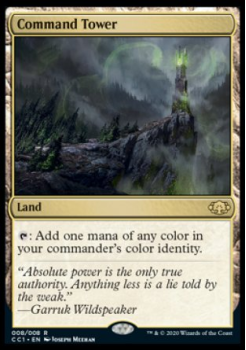 Command Tower (FOIL) single card from Magic the Gathering
