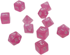 Ultra Pro Eclipse 11 Dice Set: Hot Pink - Image 3