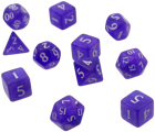 Ultra Pro Eclipse 11 Dice Set: Royal Purple - Image 3