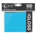 Ultra Pro Eclipse PRO Gloss Standard Card Sleeves: Sky Blue (100)