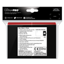 Ultra Pro Eclipse Gloss Standard Sleeves: - Apple Red (100 Sleeves) - Image 2