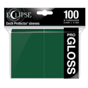 Ultra Pro Eclipse Gloss Standard Sleeves: - Forest Green (100 Sleeves)