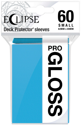 Ultra Pro Eclipse PRO-Gloss Small Card Sleeves: Sky Blue (60 Sleeves)