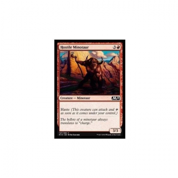 Hostile Minotaur : MAGIC 2019 147/314 - Magic the Gathering Single Card