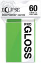 Ultra Pro Eclipse PRO-Gloss Small Card Sleeves: Lime Green (60 Sleeves)