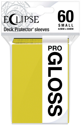 Ultra Pro Eclipse PRO-Gloss Small Card Sleeves: Lemon Yellow (60 Sleeves)