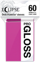 Ultra Pro Eclipse PRO-Gloss Small Card Sleeves: Hot Pink (60 Sleeves)