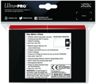 Ultra Pro Eclipse Matte Standard Sleeves: Apple Red - Image 2