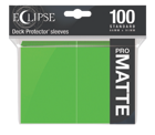 Ultra Pro Eclipse Matte Standard Sleeves: Lime Green