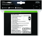 Ultra Pro Eclipse Matte Standard Sleeves: Lime Green - Image 2