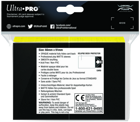 Ultra Pro Eclipse Matte Standard Sleeves: Lemon Yellow - Image 2