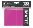 Ultra Pro Eclipse Matte Standard Sleeves: Hot Pink
