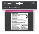 Ultra Pro Eclipse Matte Standard Sleeves: Hot Pink - Image 2