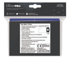 Ultra Pro Eclipse Matte Standard Sleeves: Royal Purple - Image 2