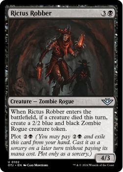 Rictus Robber single card from Magic the Gathering