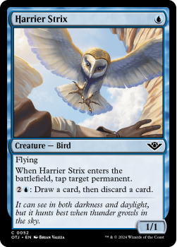 Harrier Strix (FOIL) single card from Magic the Gathering