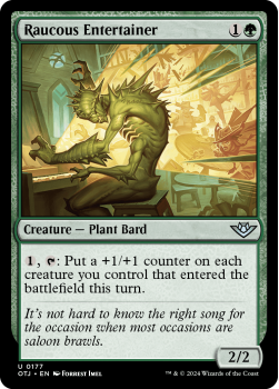 Raucous Entertainer single card from Magic the Gathering