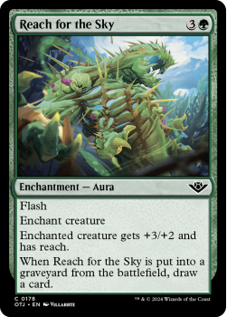 Reach for the Sky single card from Magic the Gathering