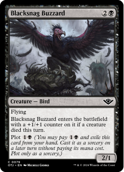 Blacksnag Buzzard single card from Magic the Gathering