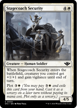Stagecoach Security (FOIL) single card from Magic the Gathering