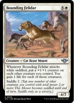 Bounding Felidar single card from Magic the Gathering