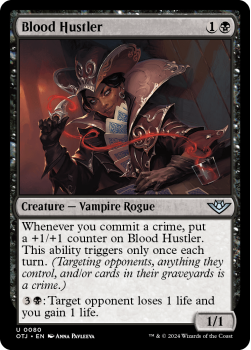 Blood Hustler single card from Magic the Gathering