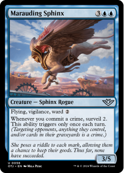 Marauding Sphinx (FOIL) single card from Magic the Gathering