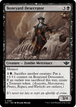 Boneyard Desecrator (FOIL) single card from Magic the Gathering