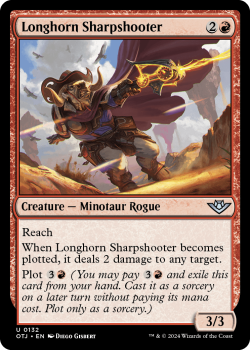 Longhorn Sharpshooter (FOIL) single card from Magic the Gathering