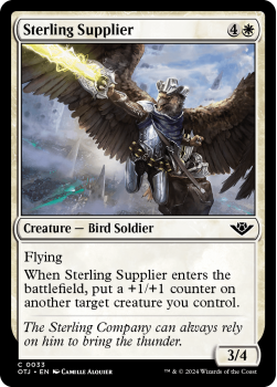 Sterling Supplier (FOIL) single card from Magic the Gathering