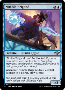 Nimble Brigand (FOIL) single card from Magic the Gathering