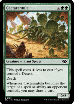 Cactarantula single card from Magic the Gathering