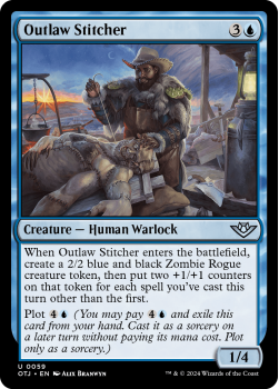 Outlaw Stitcher (FOIL) single card from Magic the Gathering