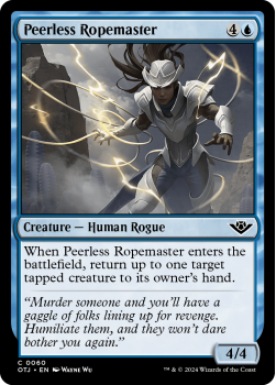 Peerless Ropemaster (FOIL) single card from Magic the Gathering