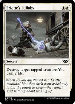 Eriette's Lullaby (FOIL) single card from Magic the Gathering