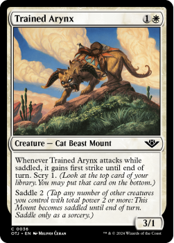 Trained Arynx (FOIL) single card from Magic the Gathering
