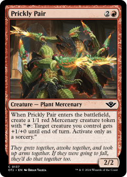 Prickly Pair (FOIL) single card from Magic the Gathering