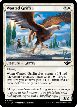 Wanted Griffin (FOIL) single card from Magic the Gathering