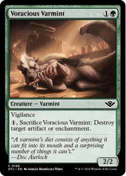 Voracious Varmint single card from Magic the Gathering