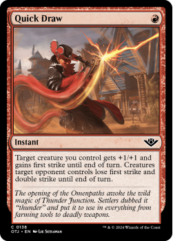 Quick Draw (FOIL) single card from Magic the Gathering