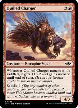 Quilled Charger (FOIL) single card from Magic the Gathering
