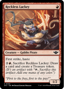Reckless Lackey (FOIL) single card from Magic the Gathering