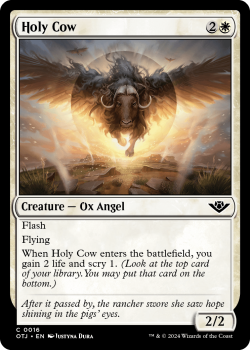 Holy Cow (FOIL) single card from Magic the Gathering