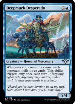 Deepmuck Desperado (FOIL) single card from Magic the Gathering