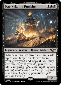 Kaervek, the Punisher (FOIL) single card from Magic the Gathering