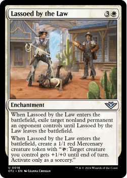 Lassoed by the Law (FOIL) single card from Magic the Gathering