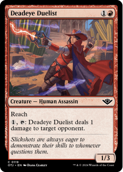 Deadeye Duelist single card from Magic the Gathering