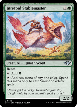 Intrepid Stablemaster single card from Magic the Gathering