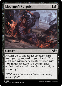 Mourner's Surprise (FOIL) single card from Magic the Gathering